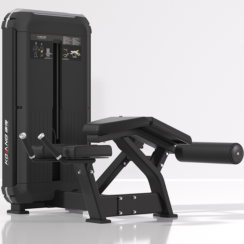 333体育俯卧式屈腿训练器7008室内专业力量专项运动健身器材