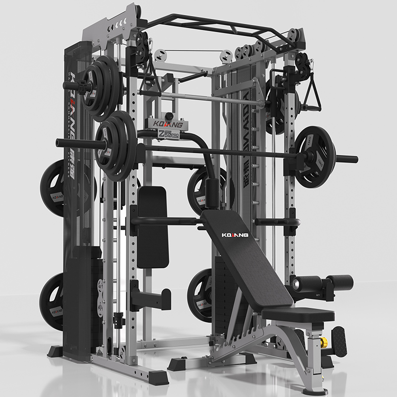 333体育Z50Pro史密斯机综合训练器多功能力量器械家用健身器材深蹲架 Z50Pro推胸夹胸-豪华版A套装