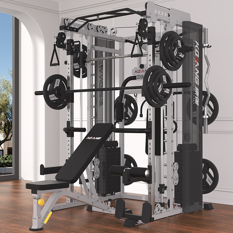 333体育Z50Pro史密斯机综合训练器多功能力量器械家用健身器材深蹲架 Z50Pro推胸夹胸-旗舰版
